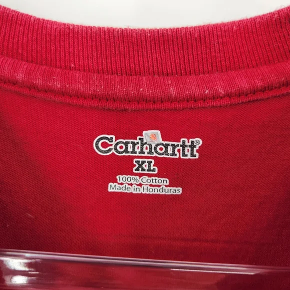 Carhartt Mens T-shirt Lot Size XL Long Short Sleeve Henley Pocket 3 Tees - Picture 8 of 14